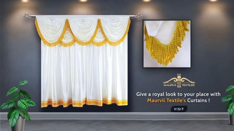 Buy Custom Size Curtains Drapes And Valances Online   Maurvii Church Stage Curtains 